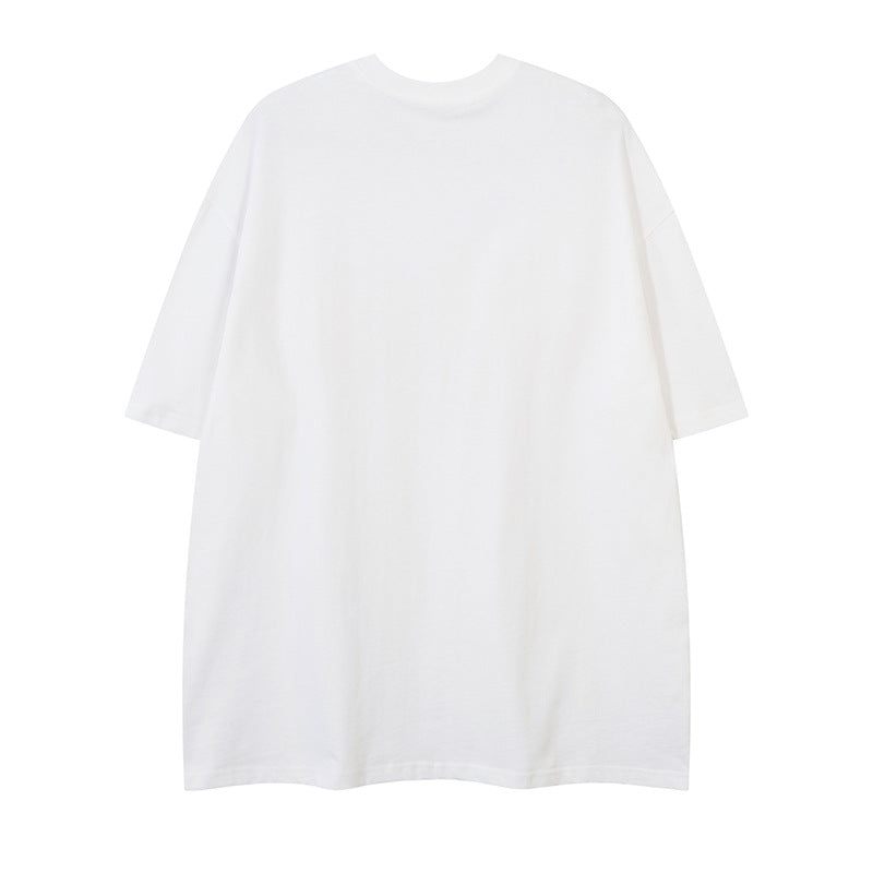 Street Style Graffiti Hip Hop Short Sleeve T-Shirt for Men and Women