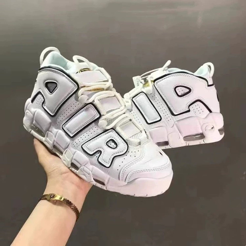 Giant Air Panda Liquid Silver Running Air Cushion Thick Sole Sports Men's Shoe Basketball Women's Shoe