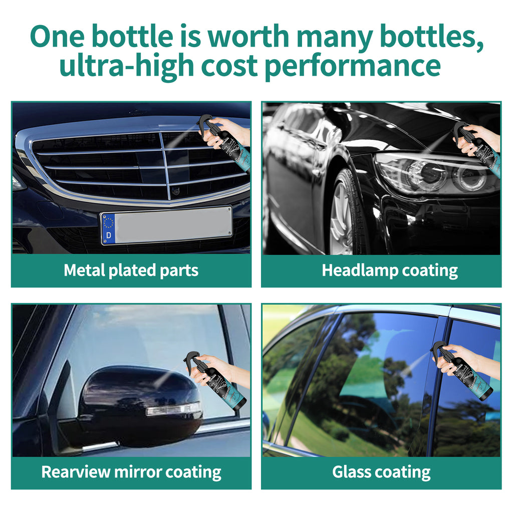 Automotive Ceramic Plating Crystal Film, Car Coating Paint Decontamination Anti-Scratch Polishing Car Paint Drive Water Clean