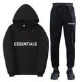 FEAR OF GOD ESSENTIALS couple suit sweatshirt men and women double line high street fashion brand autumn and winter two-piece suit