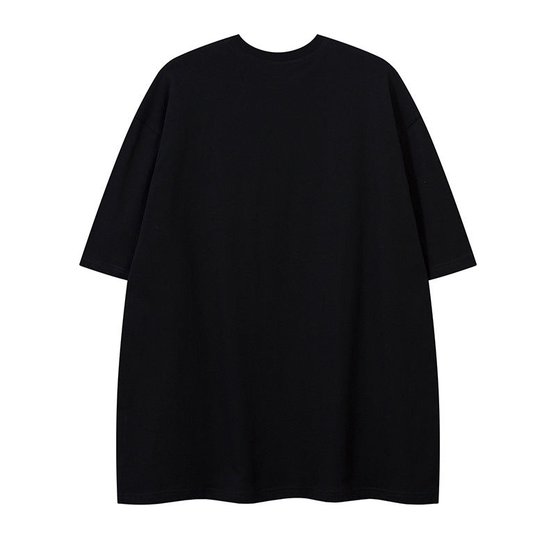 Street Style Graffiti Hip Hop Short Sleeve T-Shirt for Men and Women
