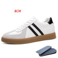 Invisible Height-Increasing Men's Shoes  Derby Shoes Men's Daily Casual Shoes Fashion Sports Shoes Height-Increasing Shoes 8CM Sneakers